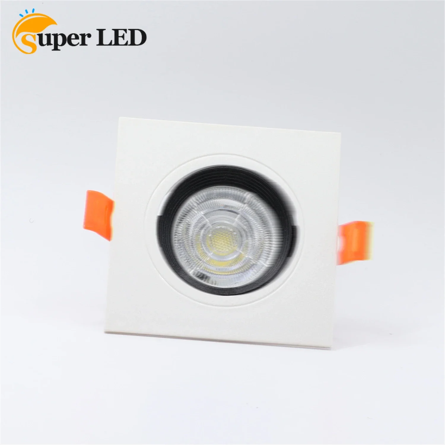 LED Eye Ball Downlight 6W Thin Ceiling Light 2 Colors LED Lamp Lighting Back Clip Gimbal Eyeball