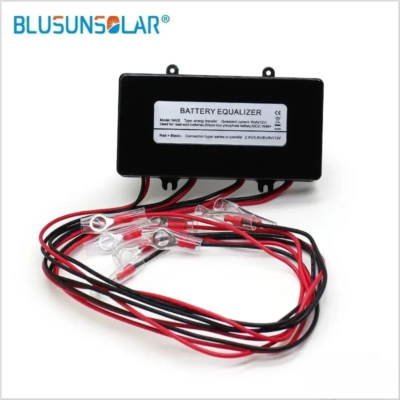 

Battery Equalizer for Two Pieces 12V Gel Flood AGM Lead Acid Batteries HA01 Voltage Balancer Lead Acid Battery Charger Regulator