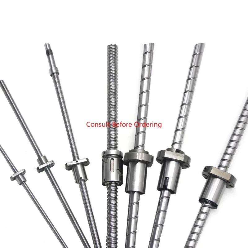 

Double Nut Ball Screw DFU Series C7 Accuracy 10-6000mm Length For Electronic Manufacturing And Food Machinery