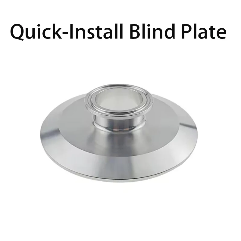 

1.5" 2" 2.5"3"4"Tri Clamp Reducer End Cover Flange 50.5/64/77.5/91/106/119mm Ferrule Sanitary SS304 Homebrew Beer Pipe Fitting