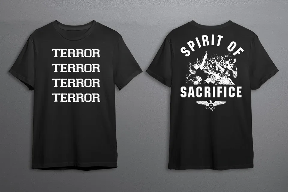 Terror American Beatdown Hardcore Band Spirit Of Sacrifice T-Shirt