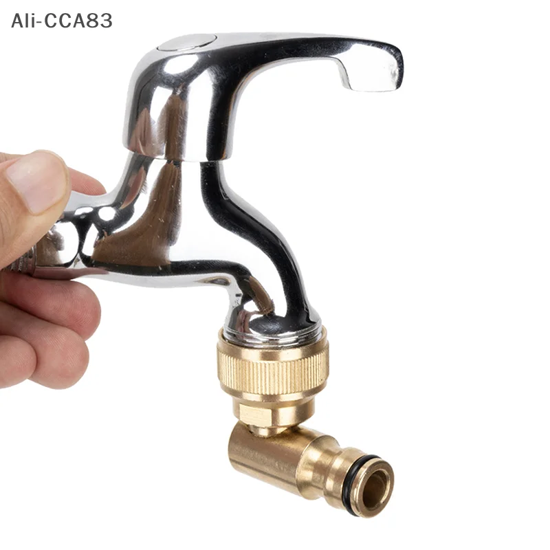 

CCA83-Hose Reel Swivel Elbow Quick Connector For Hoselock Plug 3/4in BSP Female Outdoor Garden Hose Faucet Adapter