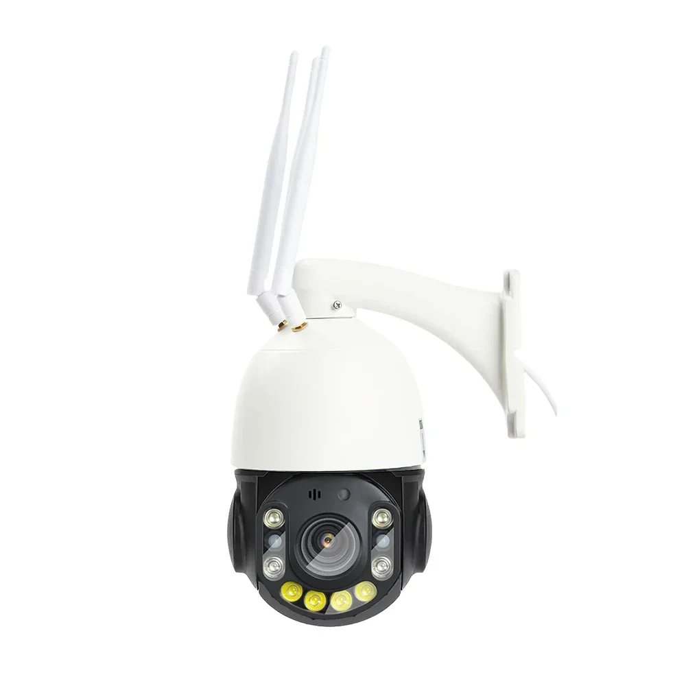 Cámara 4K 8MP 100m Ir 4g Ptz 30X Zoom Ai seguimiento humanoide Audio bidireccional cámara de seguridad inalámbrica cámara de visión nocturna colorida