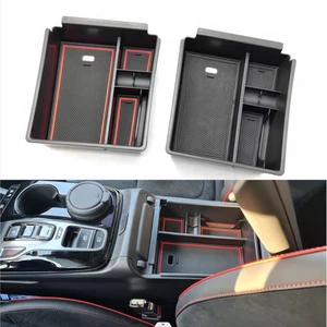 Centro Console Organizer Tablett, Mittelarm, sekundäre ABS -Speicherbox, Hyundai Tucson NX4 Limited 2022 8 Hauptverkaufsunterstützung Tucson Arm - №3
