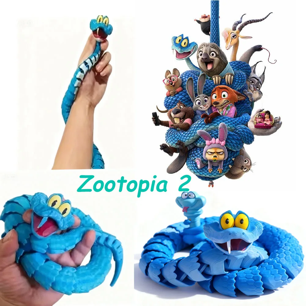 68cm Zootopia Gary 3D impression figurine Anime Mobile Joint Fidget jouet rotatif articulé bureau ornement jouets