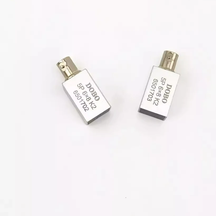 

Косой зонд Q6 Верхний интерфейс Обнаружение сварных швов Ультразвуковой дефектоскоп Малый диаметр трубки 5 МГц K1K2.5K3,5P6x8K2