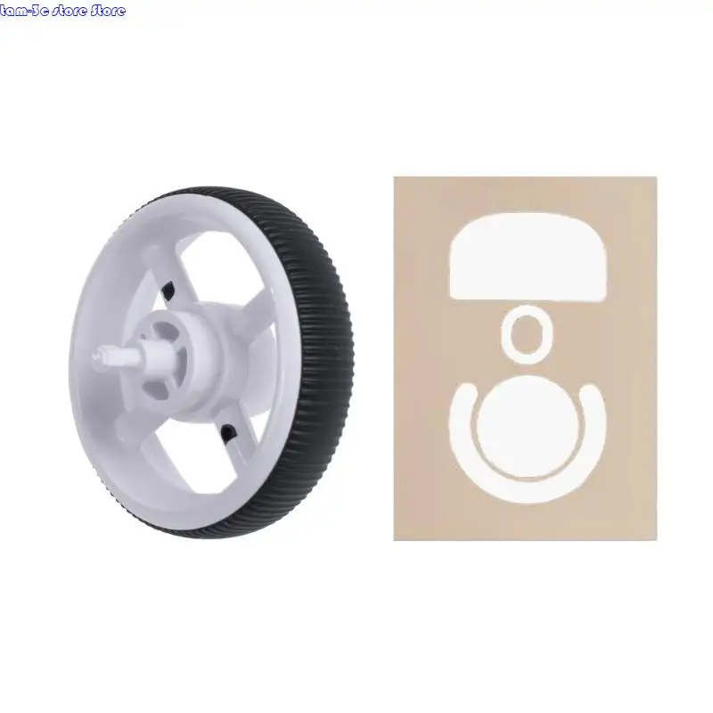 D0UA Precisions Control Mouse Wheel and Glides Feet Pad for GProX Superlight Superior Navigation in Game
