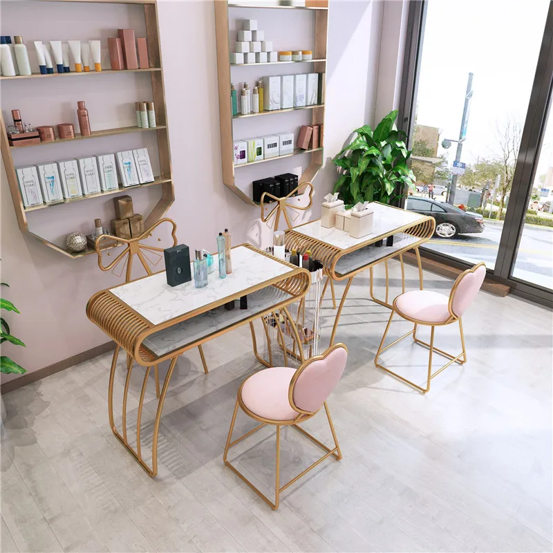 

Manicure Table Makeup Storage Aesthetic Stylist Desk Professional Manicure Equipment Manikure Tavolo Manicure Unghie