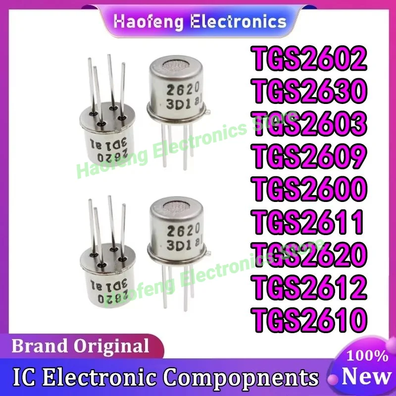 

TGS2602 TGS2609 TGS2600 TGS2611 TGS2630 TGS2620 TGS2612 TGS2610-C00 TGS2603 датчик алкоголя новый оригинальный в наличии