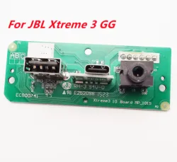 JBL-Xtreme3 USB 2.0 Áudio Jack Power Board Conector, Alto-falante Bluetooth, Porta de Carregamento Micro USB, Tomada Wardrum, GG, ND