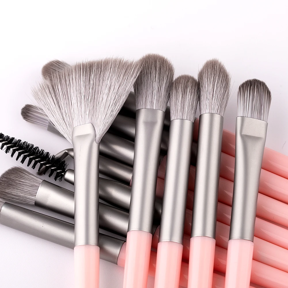 12pcs Eye Detail Makeup Brushes Pony Hair Precision Eye Shadow Lying Silkworm Brightening Eyeliner Applicator Small