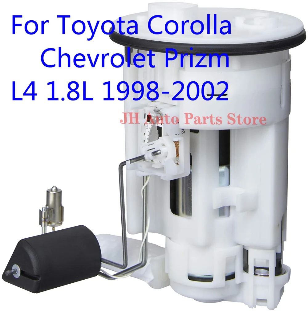 

JH New Fuel Pump Assembly For Chevrolet Toyota Corolla Prizm 1998-2002 SP9163M 77024-02010 23221-0D010 23221-0D011 83320-12620