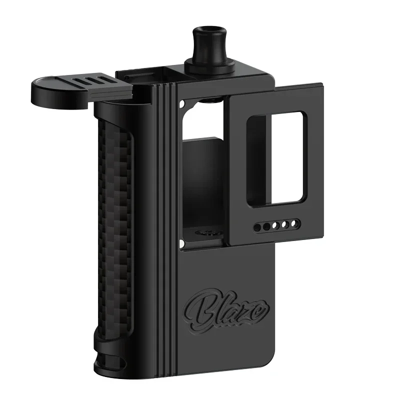 새로운 도착 Mike vapes Blaze Aio Blaze Boro Mod 완전 기계식 Vape Box Mod 지원 88w 출력, 단일 18650 배터리로 구동