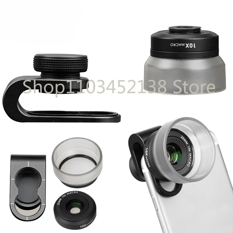 High Quality Pro 4 In 1 Lens Kit IBOOLO 4k HD Camera Lens for Smartphones, Fisheye Wide Angle Macro Telephoto Lens Kit