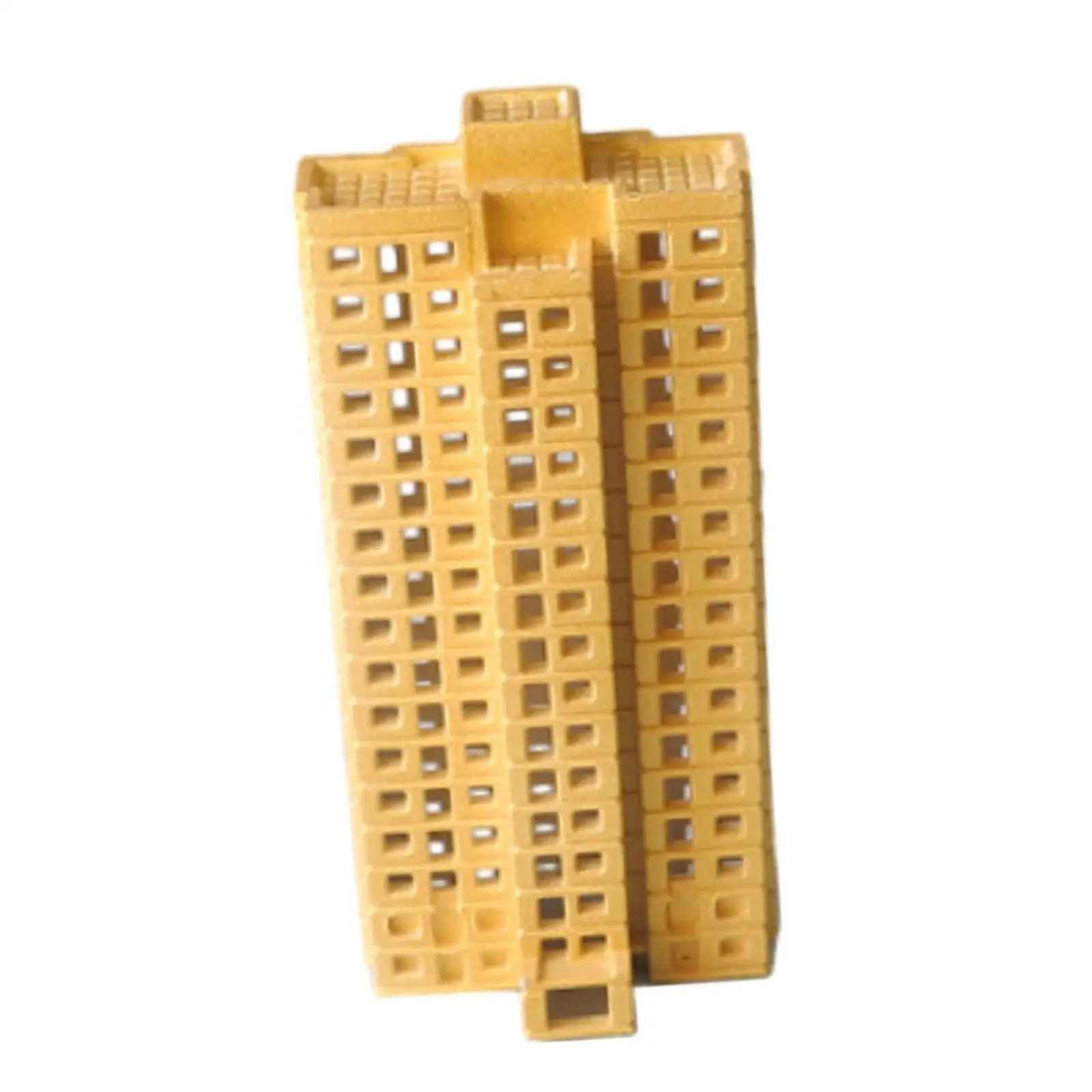 نموذج بناء على شكل طاولة الرمل متعدد الألوان لتزيين مشهد الديوراما للهندسة المعمارية للسكك الحديدية