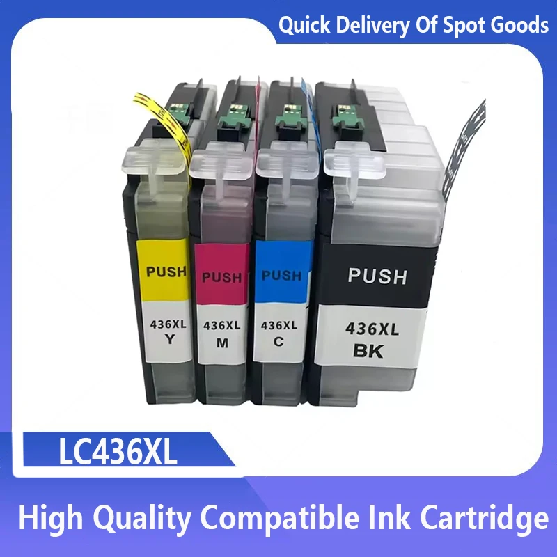 

LC436XL 436XL Ink Cartridge Compatible For Brother MFC-J4340DW MFC-J4440DW MFC-J4540DW MFC-J5855DW MFC-J5955DW MFC-J6555 Printer