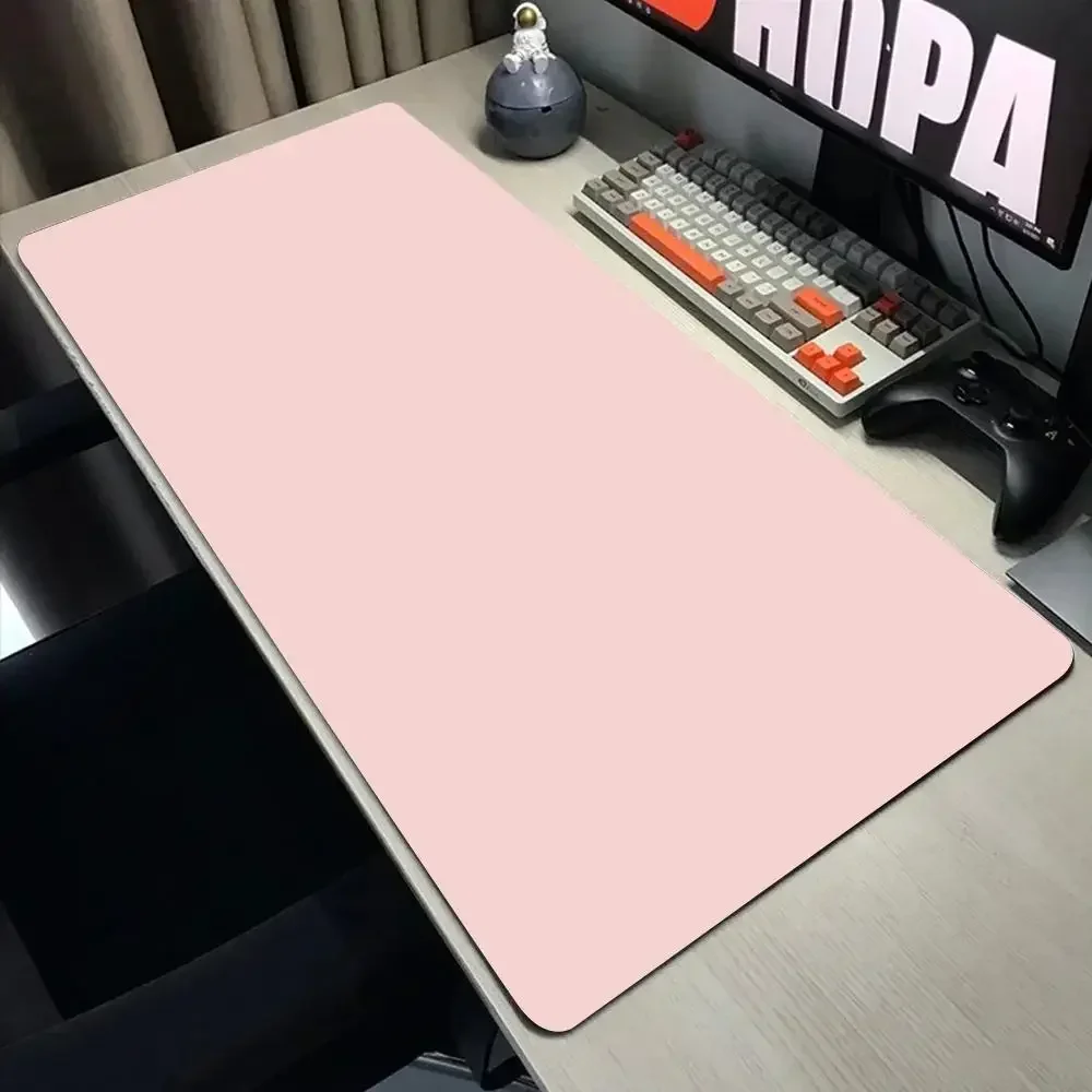 Pink Minimalist Mausepad Green Desk Mat Gaming Mat Pad on The Table Office Gamer Accessories Keyboard Mat Mouse Pad Mouse Carpet