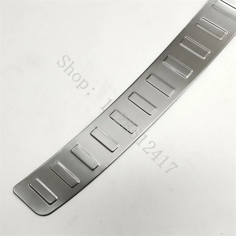 For Mazda CX-60 CX60 2022 2023 2024~2025  Rear Bumper Protector Sill Trunk Rear Guard Tread Plate Threshold Pedals Styling