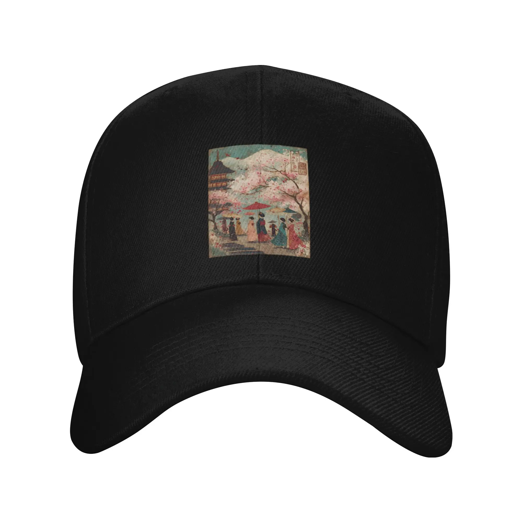 Hot Sale The Joy of Japanese Spring Festival Baseball Cap  Washable Caps For Women  Pool Party Caps For Women