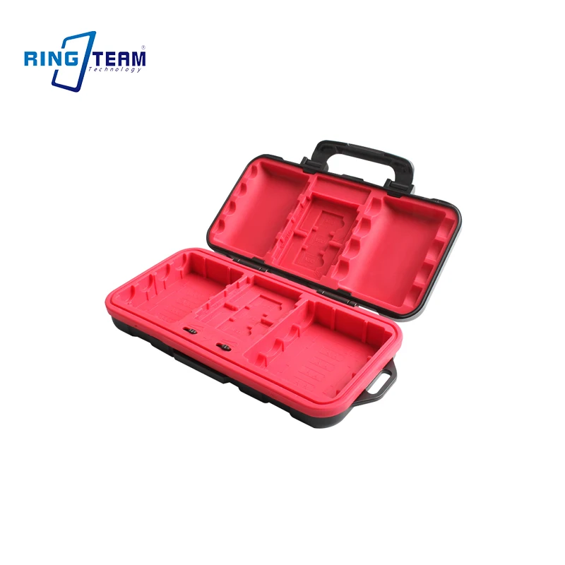 Sd/xqd/cf/tf、Nikonカメラ用、防水ケース、sdカードホルダー、Nikon-el15、en-el、14a、lp-e6、Sony、leicaカメラ用