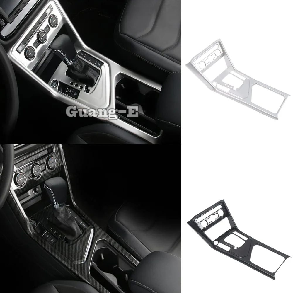 Car Middle Handbrake Shift Stall Paddle Cup Switch Frame Stick Hood For VW Volkswagen Tiguan L MK2 2016 2017 2018 2019 2020 2021