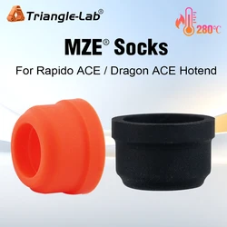 C Trianglelab ZS ® -MZE ™   Calcetines de silicona dentro de 300 grados Celsius para extensor de zona de fusión ZS-MZE
