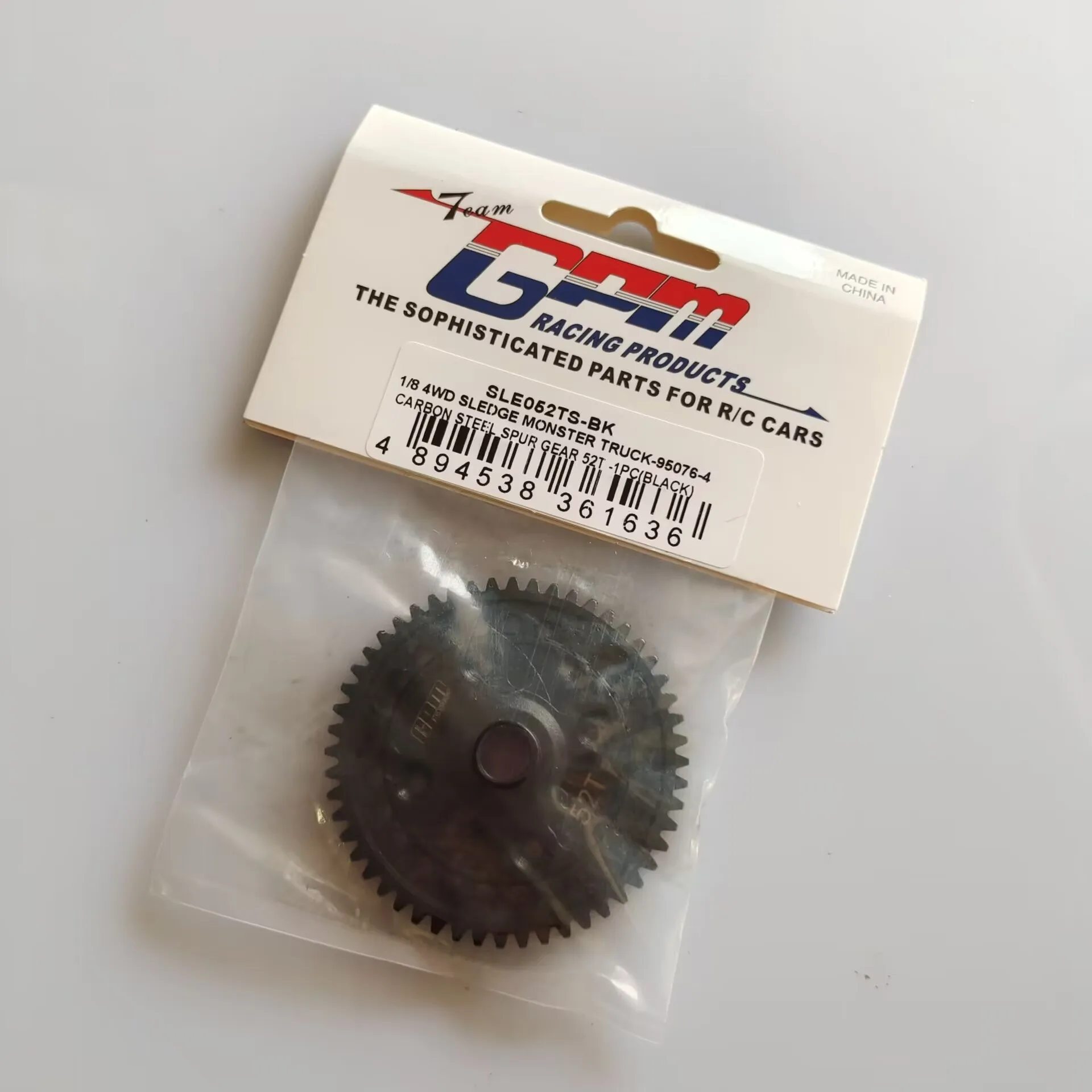 GPM معدن الصلب 51T 52T حفز والعتاد محرك والعتاد أسنان كبيرة 9652 ل Traxxas 1/8 زلاجة شاحنة كبيرة 95076-4 RC ترقية أجزاء السيارة