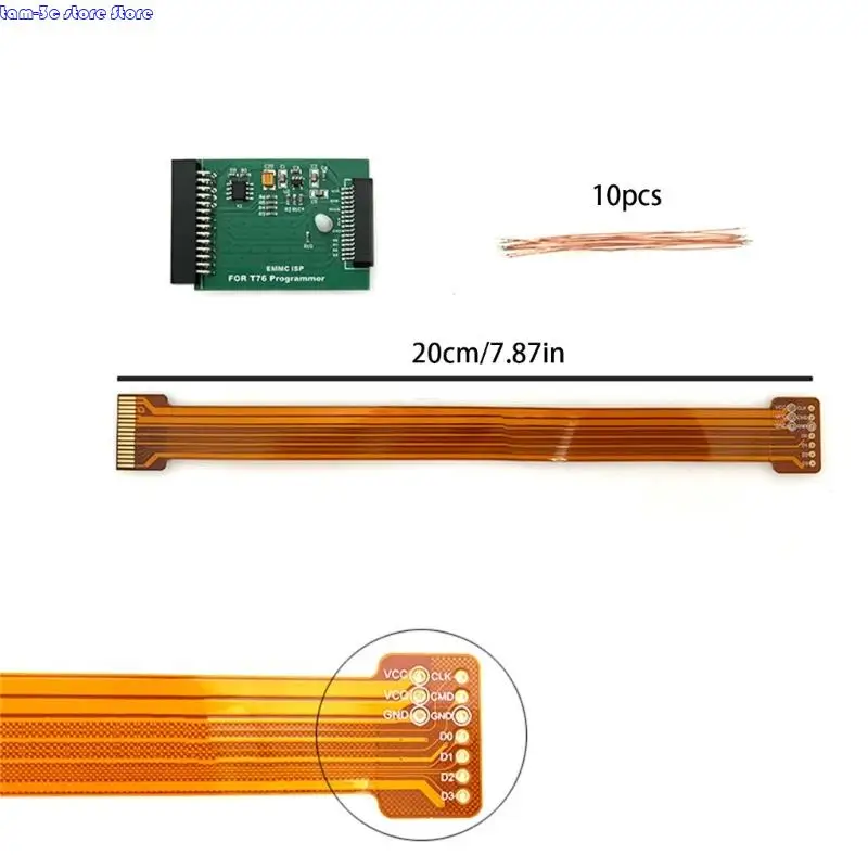 D0UA مرنة كابل اتصال ISP ISP محول المحول الخاص محول برمجة البرمجة لمبرمج T76