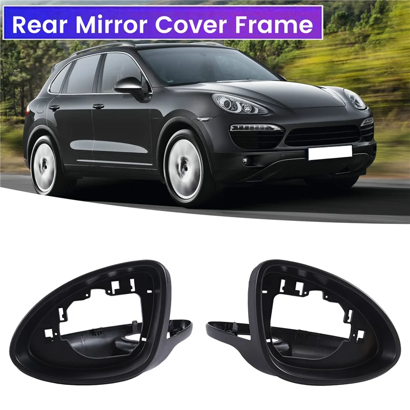 

Leading-Auto Right Rear Mirror Cover Frame For Porsche Cayenne 2011-2014 95873153810 Parts Accessories