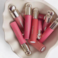 Rare Beauty Liquid Solid Blush With Mirror Setting Powder Moisturizing Lip Gloss Glaze Smooth Lightweight Face Waterproof Makeup