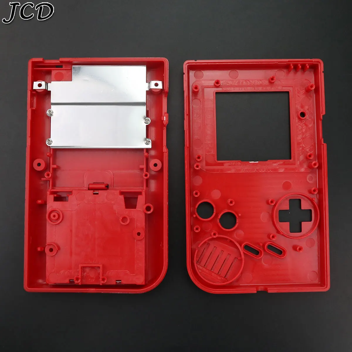 JCD Full Set Housing Shell Case Cover Repairt Parts For Gameboy GB  GBO DMG Game Console With Buttons Screw Screen Lens