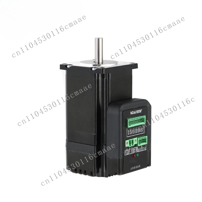 JSS57P2N Nema23 2N.m Closed Loop Servo Motor Integrated Digital Hybrid Servo Drive System 24-48V DC RS232 1000 Encoder Line