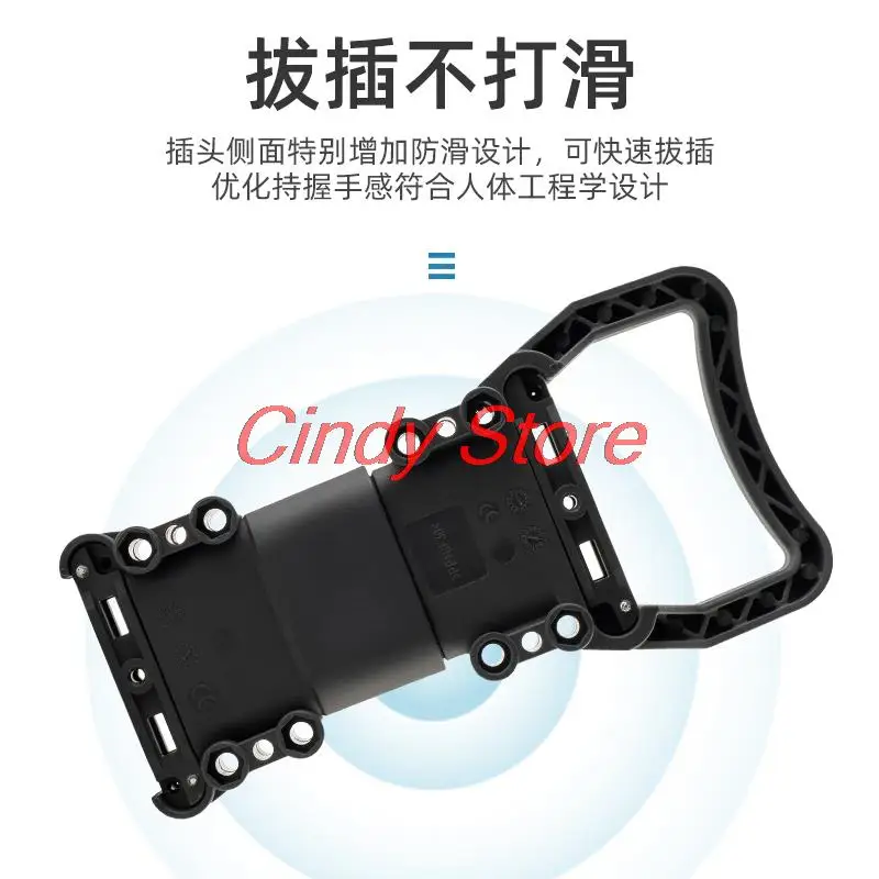 Imagem -04 - para Conectores da Bateria de Rema dc 150v 80a 160a 320a Conector de Alimentação da Empilhadeira Que Carrega a Tomada Industrial para Caminhões Elétricos da Pálete