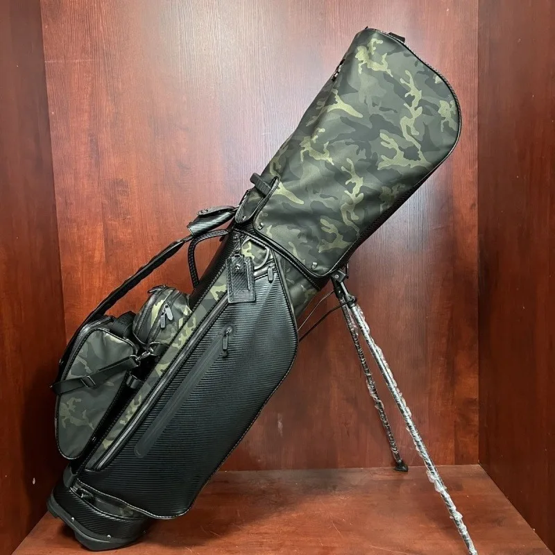 Golf Bag Lightweight Stand Bag Portable Outdoor Detachable and Adjustable Club Camouflage Suitable for Men and Women