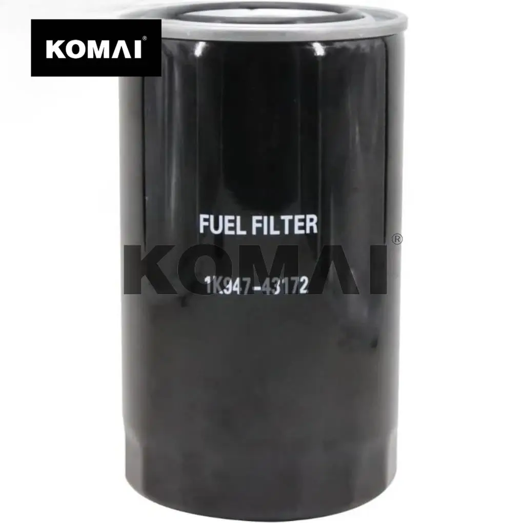 

Fuel Filter, For Kubota KX080-4 SVL65-2 SVL75-2 SVL75-2CA SVL95-2S SVL95-2SC V3307, 1K947-43172 1K947-43170 P550643 WF10634