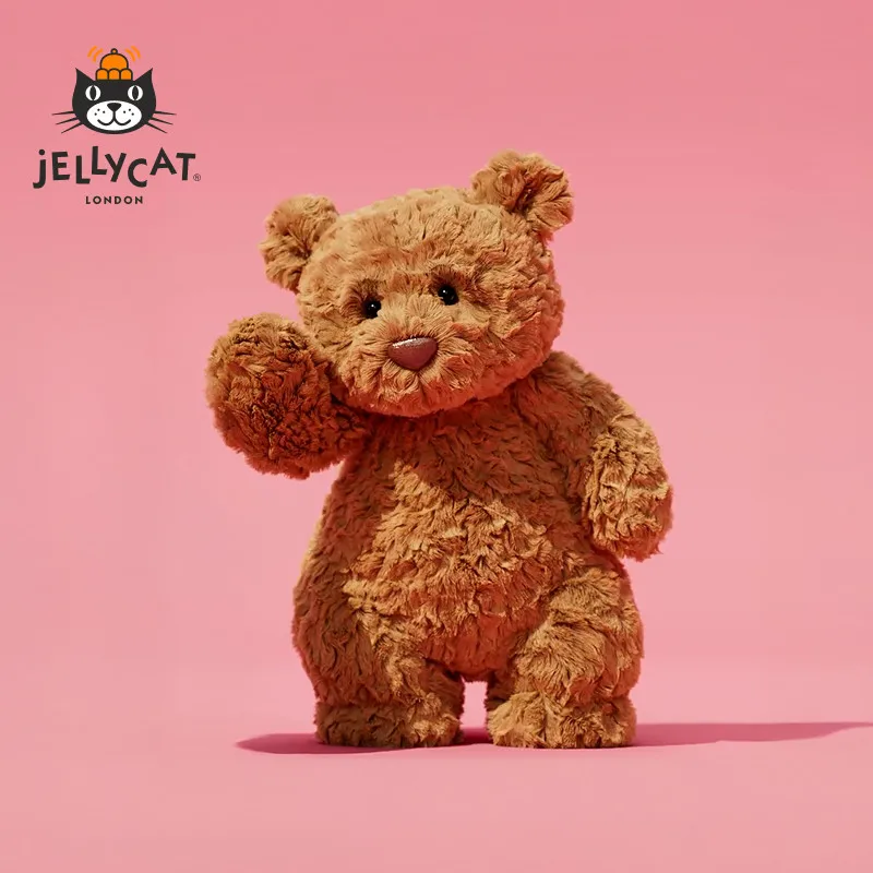 

Оригинальный плюшевый медведь Jellycat Bartholomew из Великобритании, супермягкая игрушка-обнимашка, милая мягкая кукла, успокаивающий компаньон для детей и взрослых