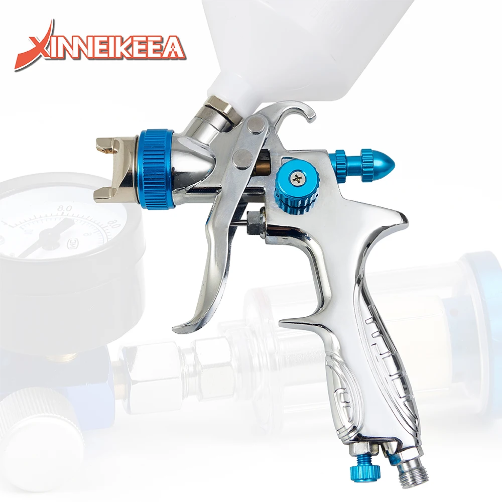 Nuovo HVLP pneumatico protezione ambientale pistola a spruzzo ugello 1.4 2.0mm annaffiatoio capacità 600ml H-887 mobili pistola a spruzzo