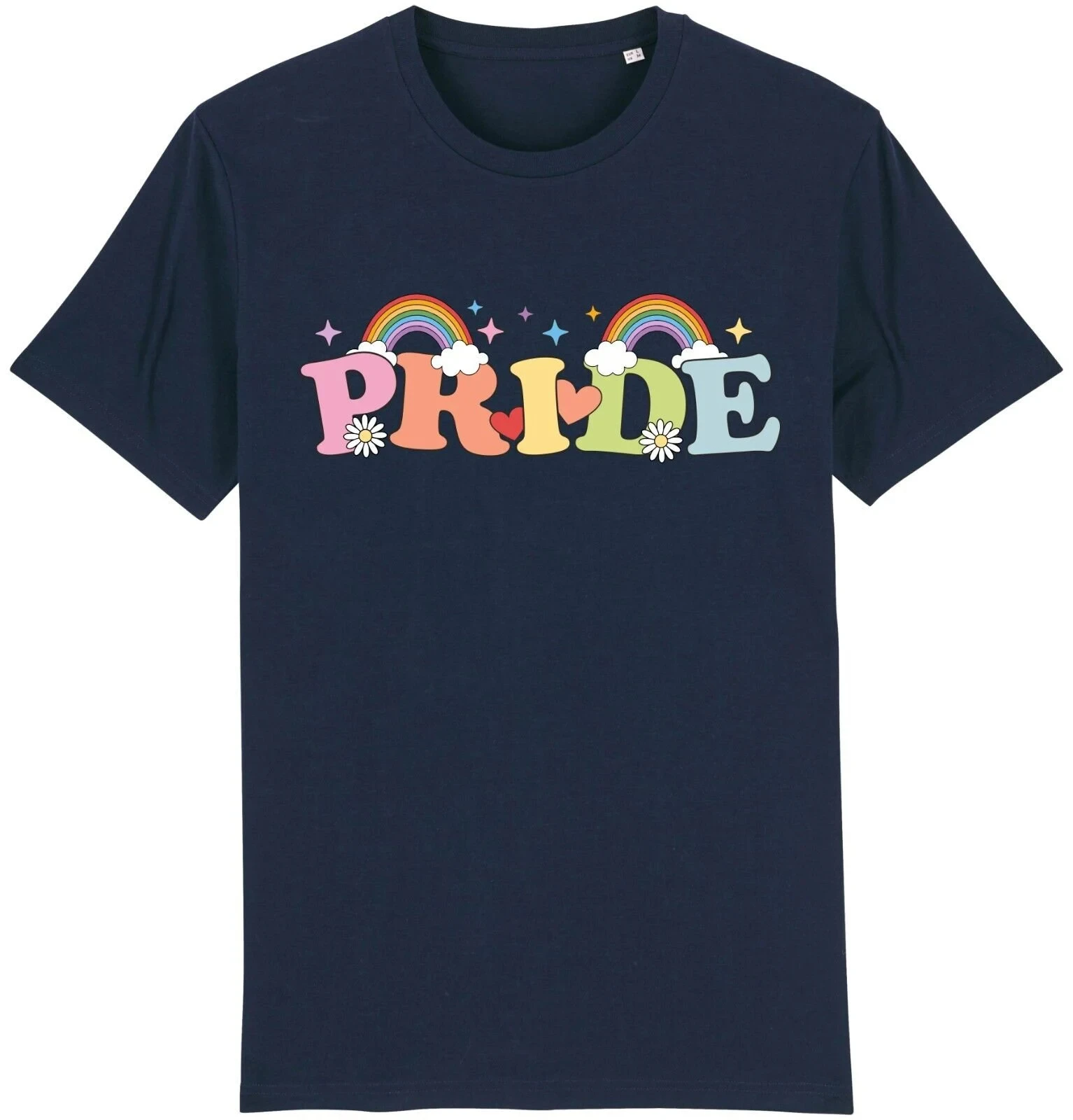 Men's Summer Fashion Casual Short-sleeved Shirt  Pride T-shirt Lgbtq+ Gay Trans Pride Awareness Month Rainbow Love Proud