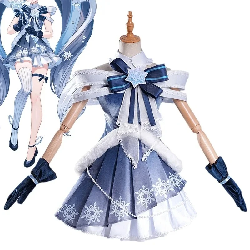 

2025 Snow Miku Rabbit Yukine Outfits Anime Cosplay Costumes Hot Sale