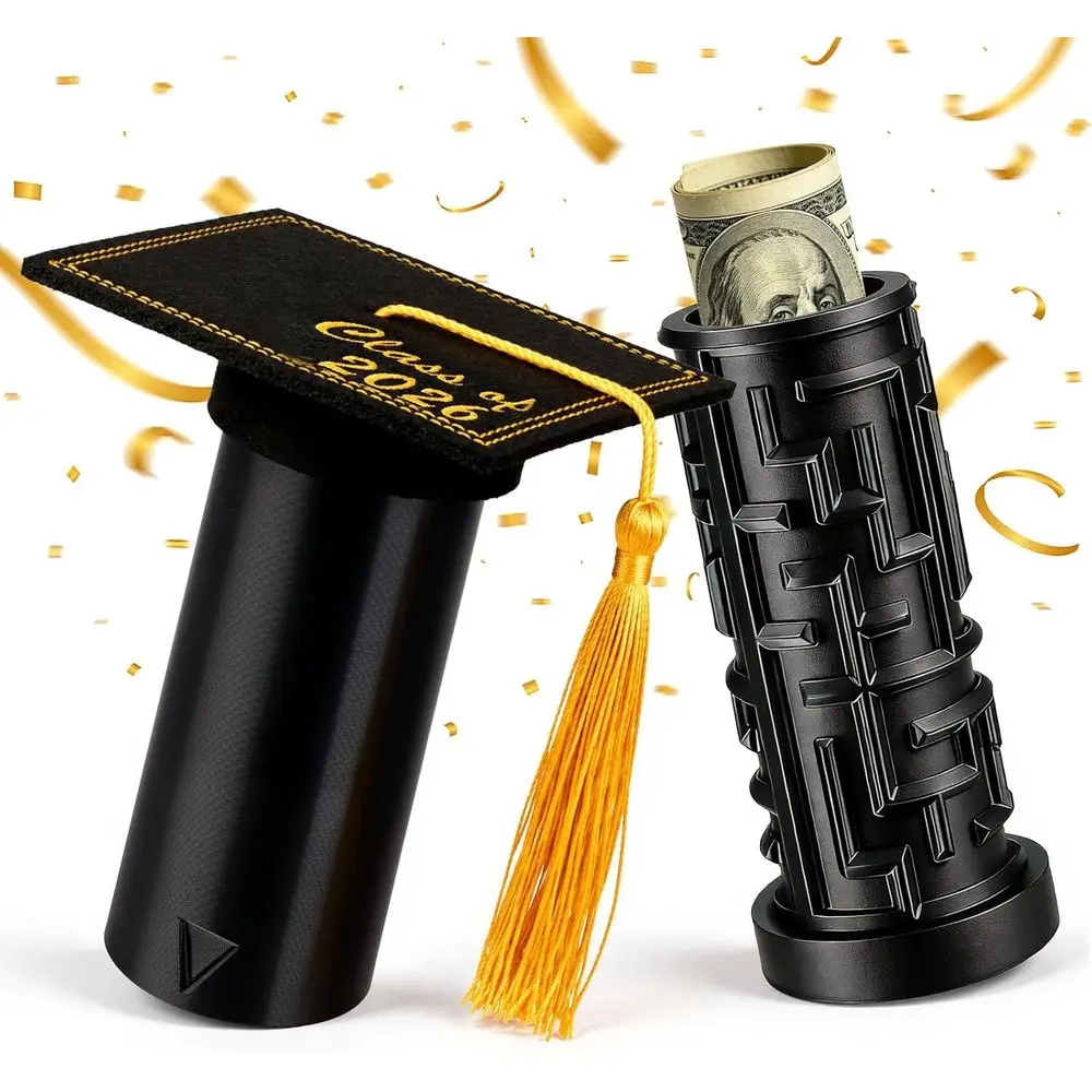 

WenmthG 2026 Graduation Money Puzzle Box or Cash Git - Grad Money Git or Women Men Teens Adults - Surprise Mystery Gits Box - Cr