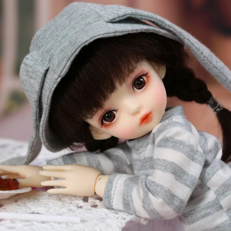 

BambiCrony Vanilla BJD SD Dolls 1/6 Body Model ShugoFairy Luts Girls Boys YOSD Wig Shoe Clothes Free Eyes