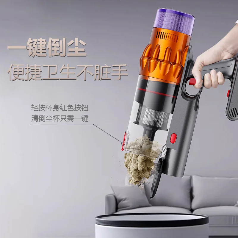 مكنسة كهربائية لاسلكية جديدة لعام 2025 منزلية كبيرة الحجم ومزيل عث السجاد وشعر الحيوانات الأليفة