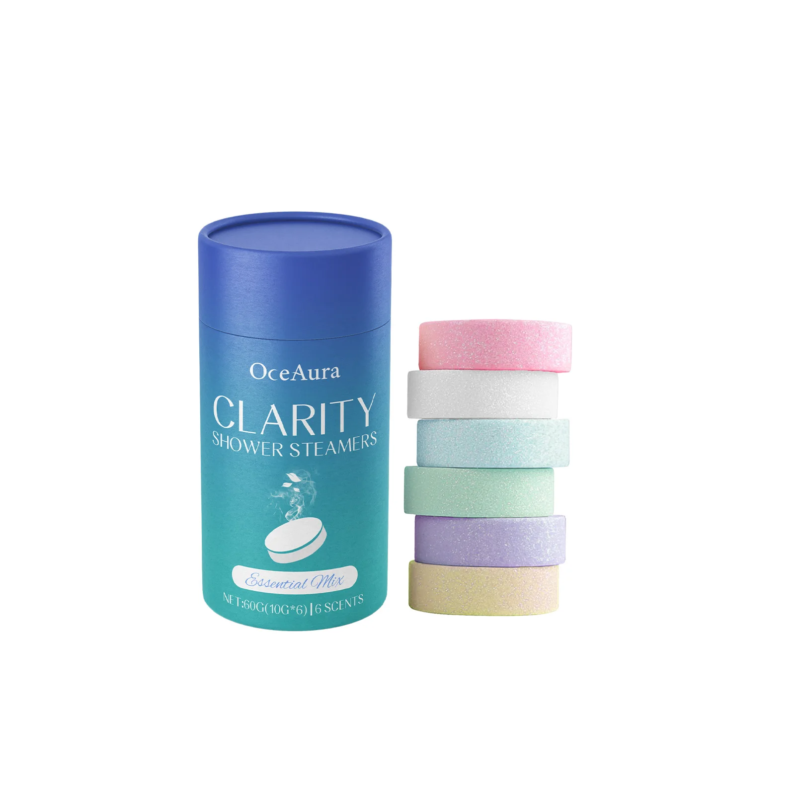 Tablettes de douche aromathérapeutiques - Nettoyage doux et hydratation intense, parfum longue durée, éclaircit et nourrit la peau