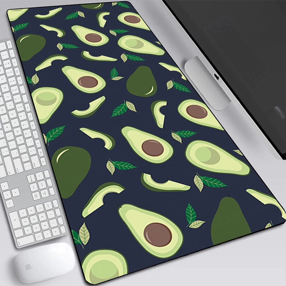 Avocado Aesthetic Fruit Large Gaming Mouse Pad Computer Laptop Mousepad Keyboard Pad Desk Mat PC Gamer Mouse Mat Office Mausepad