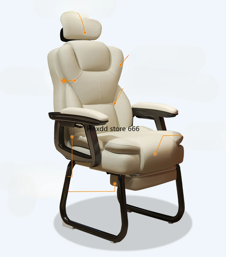 Bow Chair Home Comfort Sedentary Computer Chair Recumbent Sofa Chair