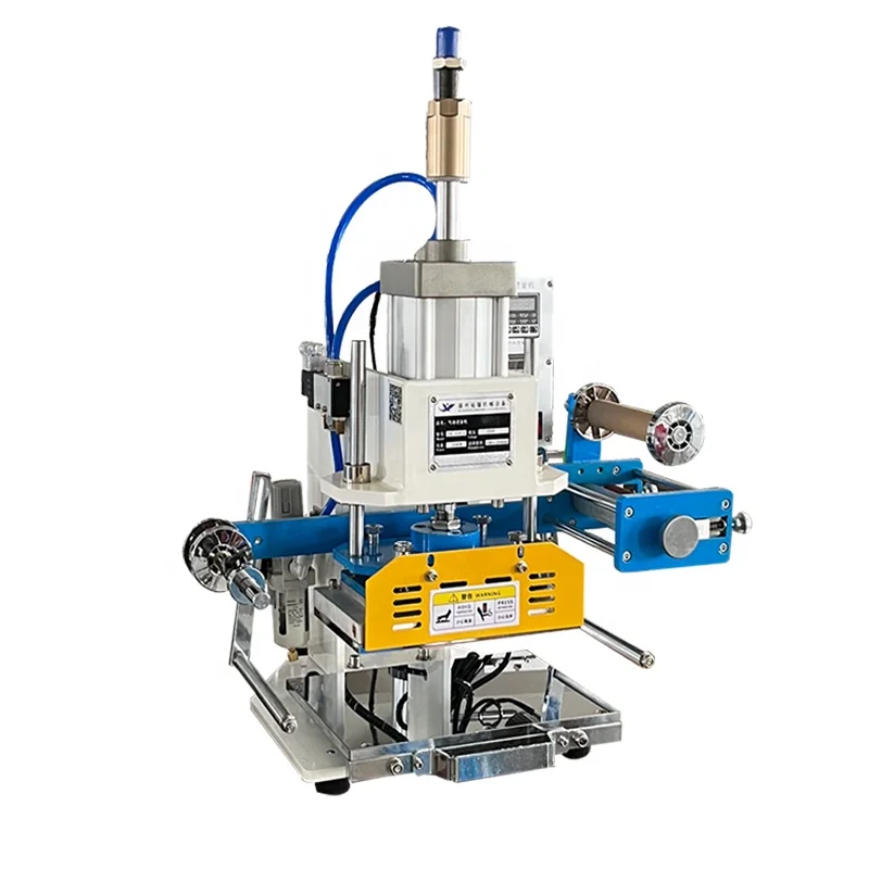 

Zhengfei 618-3 Desktop Pneumatic Hot Stamping Machine Can Be for Hot Stamping Imprints on Paper, Paper Boxes, Leather, Etc