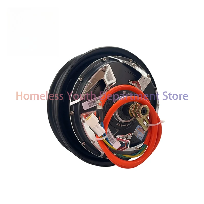 

10 Inch V4 1500W40H48-96V Brushless DC Disc Brake Motor Suitable For Electric Motorcycles