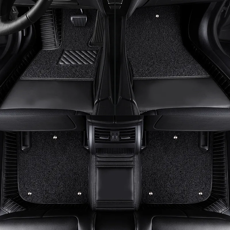 Top quality! Custom special car floor mats for Nissan X-trail 2024-2022 5 seats waterproof double layers carpets for Xtrail 2023