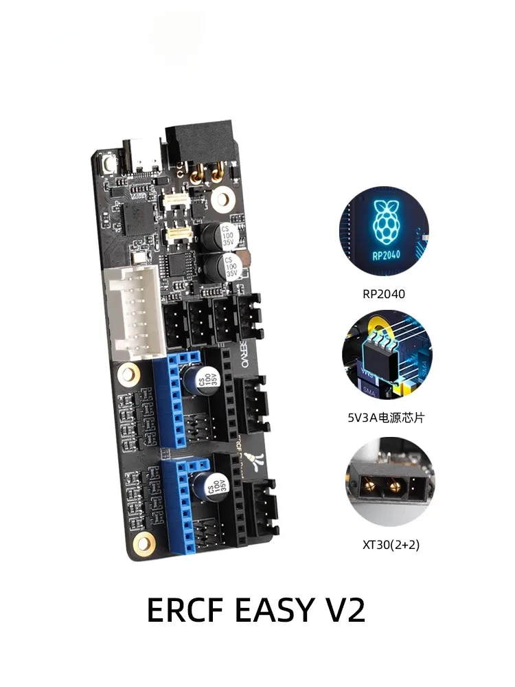 

Совершенно новая для Fly 3D V2 Rabbit, многоцветная печать ERCF EASY BRD, материнская плата 3D-принтера Klipper