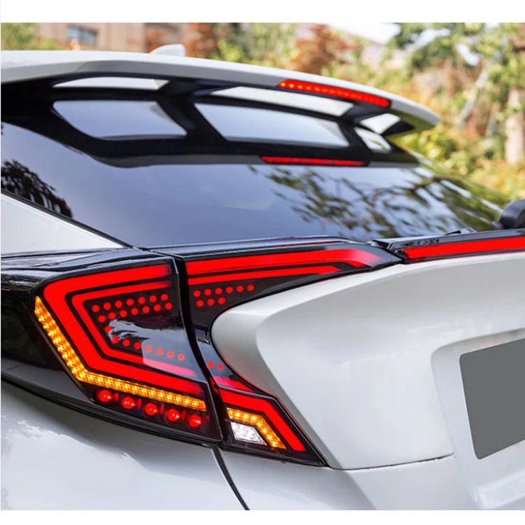

LED Tail Lights for C-HR 2018-2019 - Running/Turn/Brake/Reverse, Sequential Signals, Plug & Play